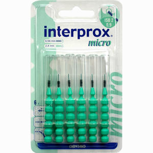 Interprox Reg Micro Grün Interdentalbürste Blister Zahnbürste 6 Stück - ab 4,00 €