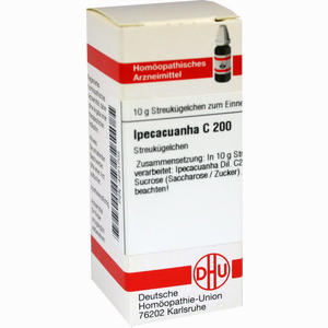 Ipecacuanha C200 Globuli 10 g - ab 12,33 €