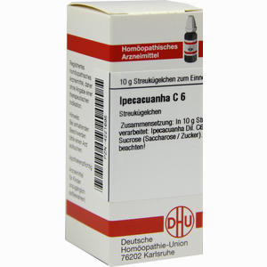 Ipecacuanha C6 Globuli 10 g - ab 7,13 €