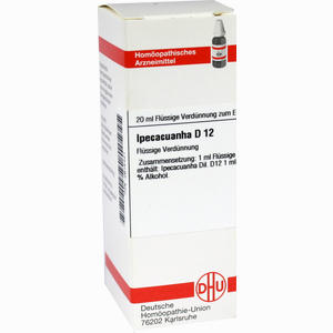 Ipecacuanha D12 Dilution 20 ml - ab 8,40 €