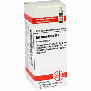 Ipecacuanha D3 Globuli 10 g - ab 7,13 €