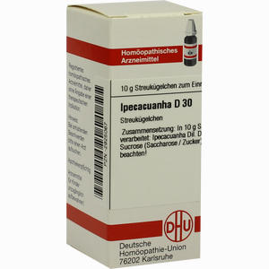 Ipecacuanha D30 Globuli 10 g - ab 7,51 €