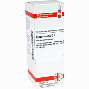 Ipecacuanha D4 Dilution DHU-Arzneimittel 20 ml - ab 8,40 €