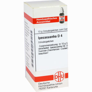 Ipecacuanha D4 Globuli DHU-Arzneimittel GmbH & Co. KG 10 g - ab 7,35 &euro;