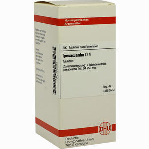 Ipecacuanha D4 Tabletten 200 Stück - ab 0,00 €