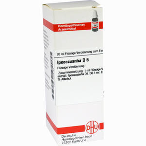 Ipecacuanha D6 Dilution 20 ml - ab 8,01 €