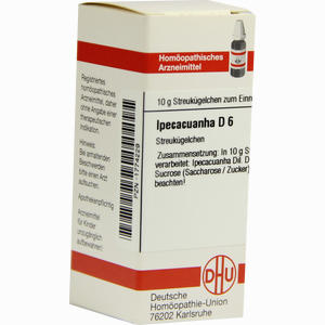 Ipecacuanha D6 Globuli DHU-Arzneimittel GmbH & Co. KG 10 g - ab 6,98 €