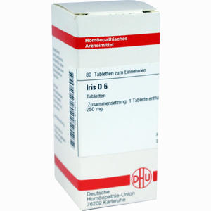 Iris D6 Tabletten 80 Stück - ab 8,88 €