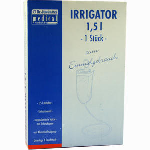 Irrigator 1. 5l Zum Einmalgebrauch Kompl. M. Unterlag 1 Stück - ab 3,03 €