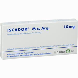 Iscador M C. Arg. 10mg Ampullen 7 x 1 ml - ab 54,12 €