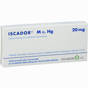 Iscador M C. Hg 20mg Ampullen 7 x 1 ml - ab 56,31 €