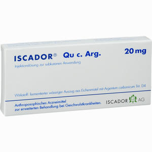 Iscador Qu C. Arg. 20mg Ampullen 7 x 1 ml - ab 56,31 €