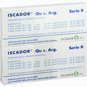 Iscador Qu C. Arg Serie Ii Ampullen 14 x 1 ml - ab 105,65 €