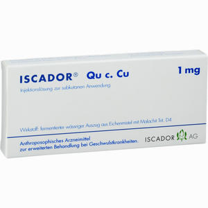 Iscador Qu C. Cu 1mg Ampullen 7 x 1 ml - ab 55,82 €