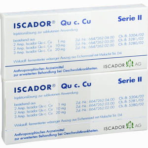 Iscador Qu C. Cu Serie Ii Ampullen 14 x 1 ml - ab 106,28 €