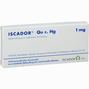 Iscador Qu C Hg 1mg Ampullen 7 x 1 ml - ab 56,31 €