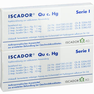 Iscador Qu C. Hg Serie I Ampullen 14 x 1 ml - ab 106,28 €