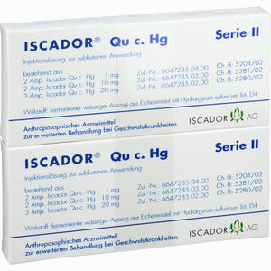 Iscador Qu C. Hg Serie Ii Ampullen 14 x 1 ml - ab 103,20 €