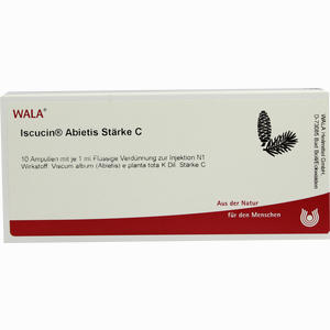 Iscucin Abietis Stärke C Ampullen  10 x 1 ml - ab 59,88 €
