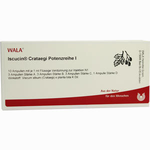 Iscucin Crataegi Potenzreihe I Ampullen  10 x 1 ml - ab 76,23 &euro;