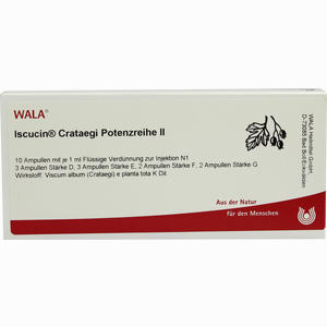 Iscucin Crataegi Potenzreihe Il Ampullen  10 x 1 ml - ab 0,00 €