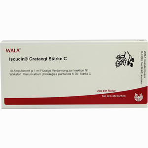 Iscucin Crataegi Staerke C Ampullen  10 x 1 ml - ab 77,74 €