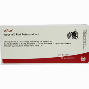 Iscucin Pini Potenzreihe Il Ampullen  10 x 1 ml - ab 0,00 €