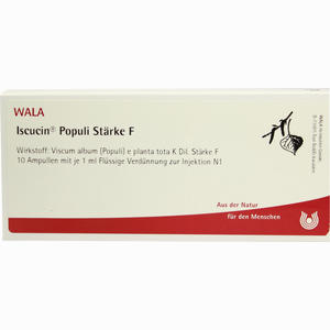 Iscucin Populi Stärke F Ampullen  10 x 1 ml - ab 68,55 €