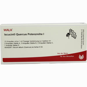 Iscucin Quercus Potenzreihe I Ampullen  10 x 1 ml - ab 0,00 €