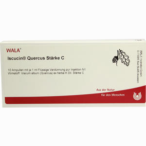 Iscucin Quercus Stärke C Ampullen  10 x 1 ml - ab 78,79 &euro;