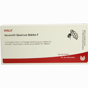 Iscucin Quercus Stärke F Ampullen  10 x 1 ml - ab 55,71 €