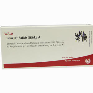 Iscucin Salicis Stärke A Ampullen  10 x 1 ml - ab 0,00 €