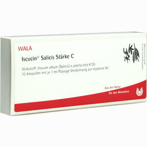 Iscucin Salicis Staerke C Ampullen 10 x 1 ml - ab 55,34 &euro;