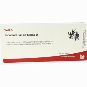 Iscucin Salicis Staerke D Ampullen 10 x 1 ml - ab 0,00 €