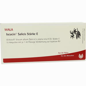 Iscucin Salicis Stärke E Ampullen  10 x 1 ml - ab 0,00 &euro;