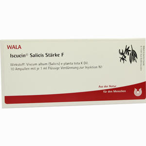 Iscucin Salicis Stärke F Ampullen  10 x 1 ml - ab 0,00 €