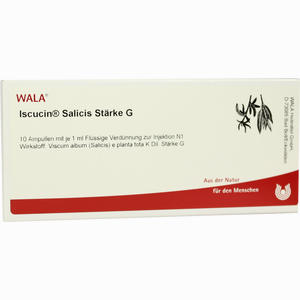 Iscucin Salicis Stärke G Ampullen  10 x 1 ml - ab 78,79 €