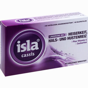 Isla- Cassis Pastillen 60 Stück - ab 6,34 €