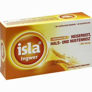 Isla- Ingwer Pastillen  60 Stück - ab 5,85 €
