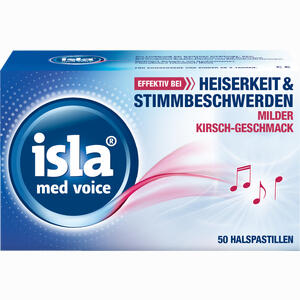 Isla Med Voice Pastillen 50 Stück - ab 13,45 €