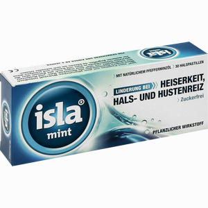 Isla- Mint Pastillen  30 Stück - ab 3,54 €