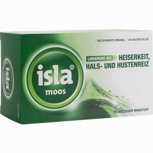 Isla Moos Pastillen 120 Stück - ab 12,29 &euro;
