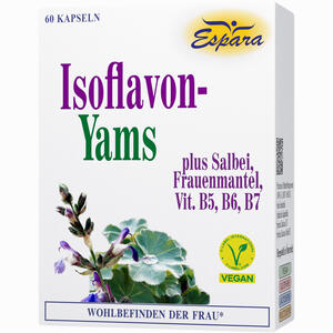 Isoflavon- Yams Kapseln  60 Stück - ab 18,83 €