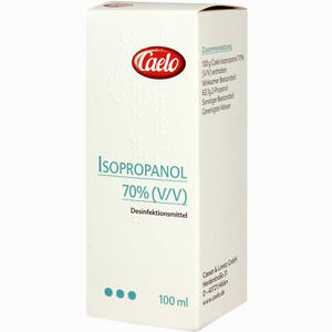 Isopropanol 70% Standard Zul. Caelo Hv- Packung Lösung 100 ml - ab 2,91 &euro;