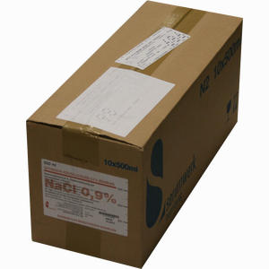 Isotonische Kochsalz 0.9% Infusionslösung 10 x 500 ml - ab 21,97 &euro;