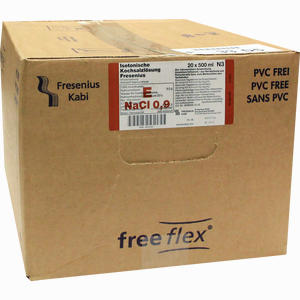 Isotonische Kochsalzlösung Freeflex  20 x 500 ml - ab 40,08 €