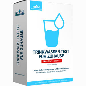 Ivario Trinkwasser- Test Schadstoffanalyse Tes  1 Stück - ab 66,99 €