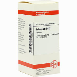 Jaborandi D12 Tabletten 80 Stück - ab 9,31 €