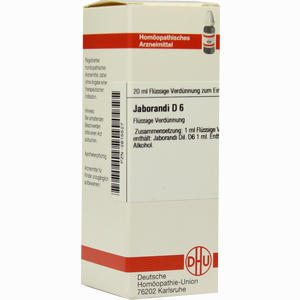 Jaborandi D6 Dilution 20 ml - ab 10,41 €