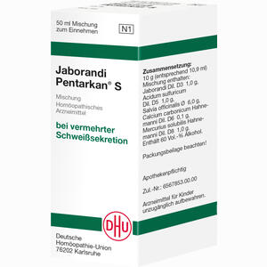 Jaborandi Pentarkan S Liquidum 50 ml - ab 12,34 €